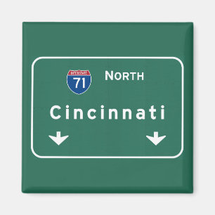 Aimant Autoroute d'autoroute nationale de Cincinnati Ohio