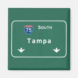 Aimant Autoroute d'autoroute nationale de Tampa la