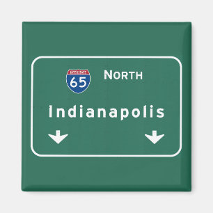 Aimant Autoroute d'autoroute nationale d'Indianapolis