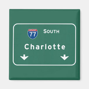 Aimant Autoroute nationale de Charlotte la Caroline du