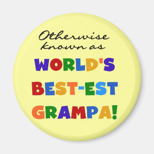 Aimant Autres sous le nom de Meilleurs T-shirts Grampa