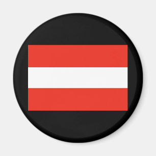 Aimant Autriche - Drapeau / Österreich - Flagge