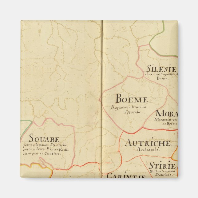 Aimant Autriche et République tchèque (Devant)