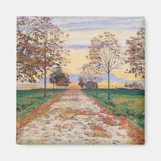Aimant Autumn Evening (by Ferdinand Hodler) (Devant)