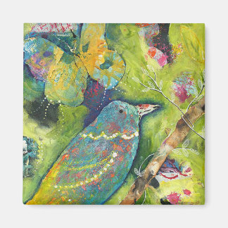 Aimant aux oiseaux et aux papillons