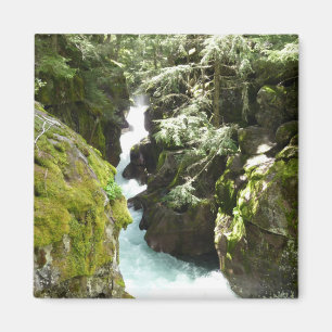 Aimant Avalanche Gorge II dans le parc national de Glacie