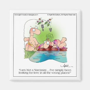 Aimant avant avril McCallum de bande dessinée de