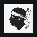 Aimant avec Drapeau de Corse, France<br><div class="desc">Montrez votre fierté corse avec cet aimant élégant avec le drapeau de la Corse ! Réalisé avec une attention minutieuse aux détails, cet aimant est plus qu'un simple élément décoratif, c'est une célébration de la riche histoire et du patrimoine culturel de la Corse. L'architecture présente fièrement le drapeau de la...</div>