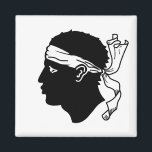 Aimant avec Drapeau de Corse, France<br><div class="desc">Montrez votre fierté corse avec cet aimant élégant avec le drapeau de la Corse ! Réalisé avec une attention minutieuse aux détails, cet aimant est plus qu'un simple élément décoratif, c'est une célébration de la riche histoire et du patrimoine culturel de la Corse. L'architecture présente fièrement le drapeau de la...</div>