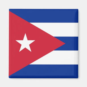 Aimant avec drapeau de Cuba