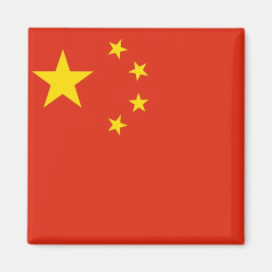 Aimant avec drapeau de la Chine