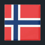 Aimant avec drapeau de la Norvège<br><div class="desc">Ajoutez une touche de charme scandinave à votre frigo ou à votre surface magnétique avec notre aimant frappant avec le drapeau de la Norvège. Conçu avec des matériaux de qualité et des couleurs vives, cet aimant est parfait pour mettre en valeur votre admiration pour le riche patrimoine norvégien et les...</div>