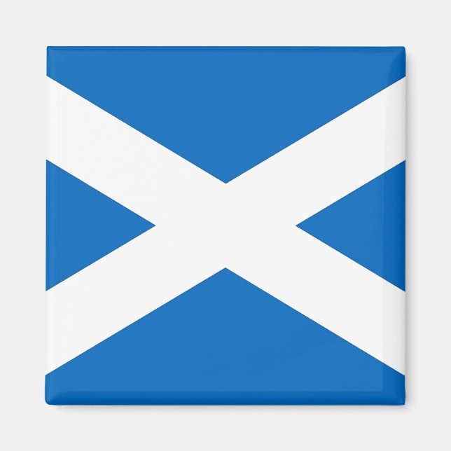 Aimant avec drapeau de l'Ecosse (Devant)