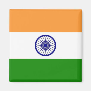Aimant avec drapeau de l'Inde
