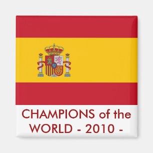 Aimant avec drapeau d'Espagne