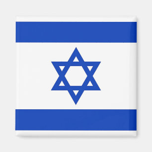 Aimant avec drapeau d'Israël