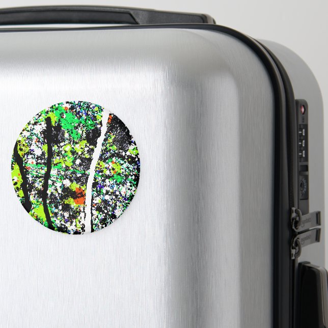 aimant avec image abstraite (In Situ (Bagages))