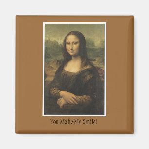 Aimant avec la conception de Mona Lisa