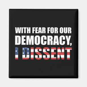 Aimant Avec La Peur De Notre Démocratie, Je Divise