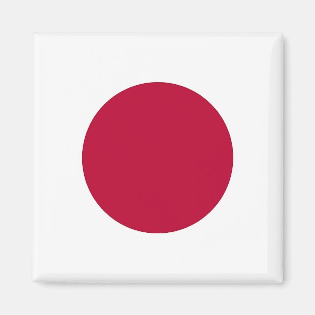 Aimant avec le drapeau du Japon (Devant)