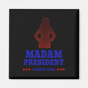 Aimant Avec Sa Présidente Vote Kamala Harris 2024 R