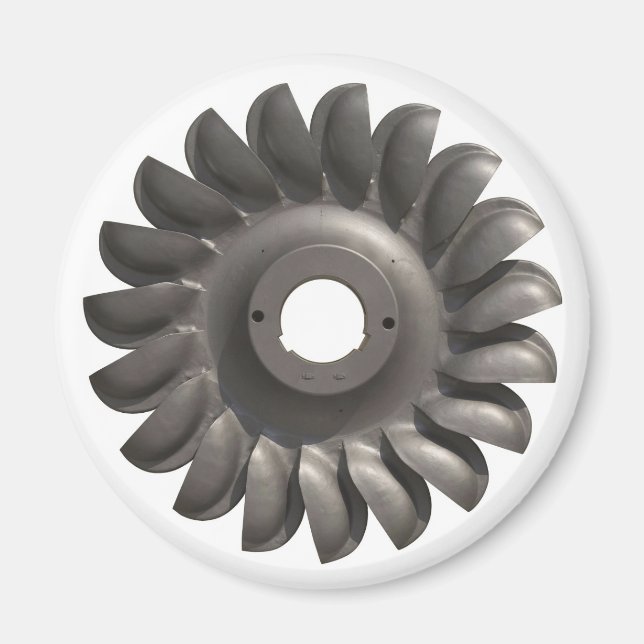 Aimant avec Turbine à eau (Devant)