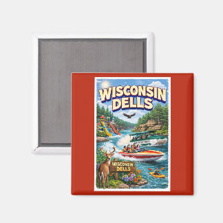 Aimant Aventure dans les Wisconsin Dells – Parcs aquatiqu