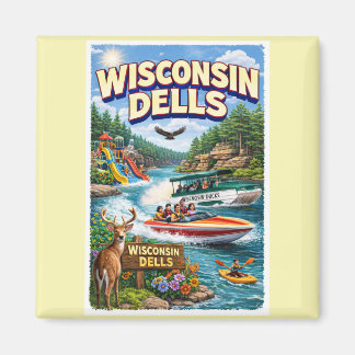 Aimant Aventure dans les Wisconsin Dells – Parcs aquatiqu