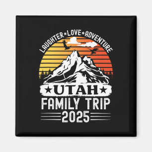 Aimant Aventure de camping en montagne pour le voyage de