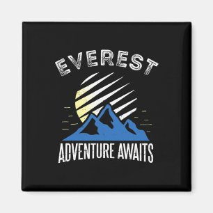 Aimant Aventure du mont Everest en attente T-shirt d'esca
