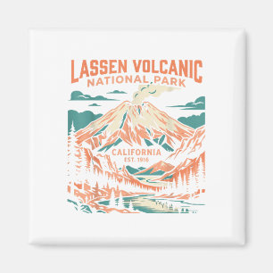 Aimant Aventure du parc national volcanique de Lassen vin