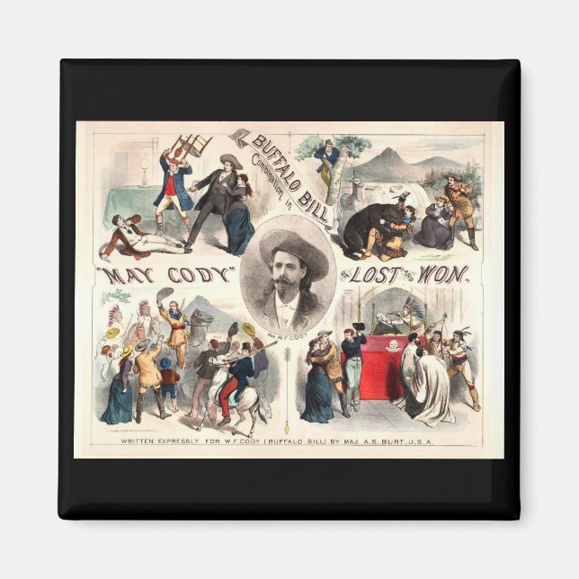 Aimant Aventures de Buffalo Bill (Devant)