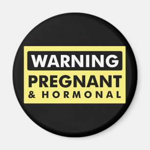 Aimant Avertissement : Enceinte et hormonal