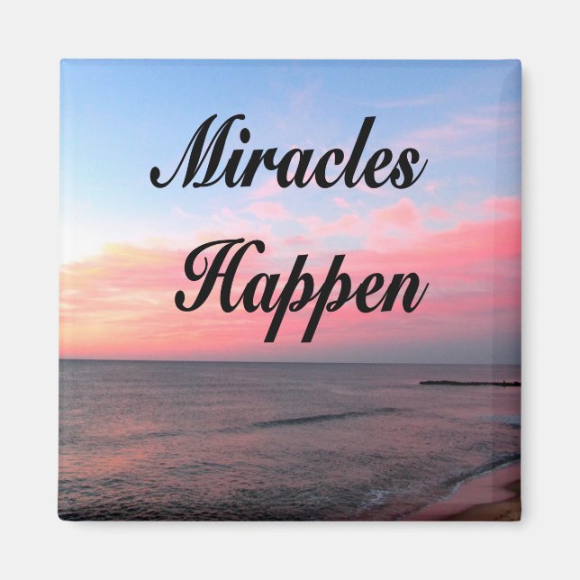 AIMANT AVEZ INSPIRÉ MIRACLES ARRIVÉ PHOTO DU LEVER (Devant)