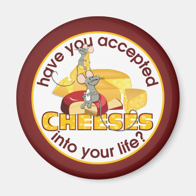 Aimant Avez-Vous Accepté Des Fromages ? (Devant)