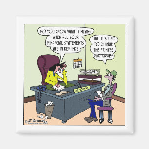 Aimant Avez-vous de l'encre rouge ? Modifiez la cartouche