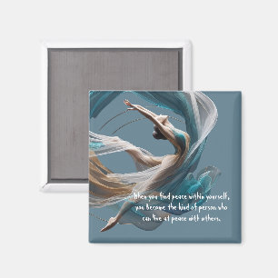 Aimant Avion Air Yoga Instructeur Pilates Fitness