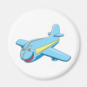 Aimant Avion de bande dessinée