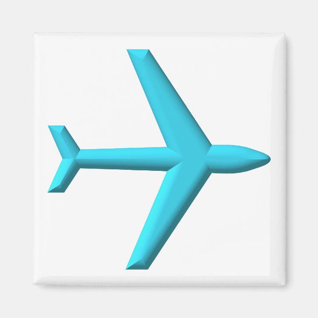 Aimant Avion/Jet (Devant)