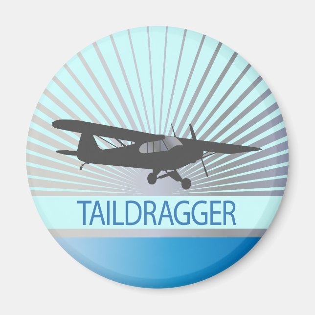 Aimant Avion Taildragger (Devant)