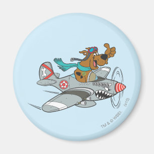 Aimant Avion volant Scooby-Doo