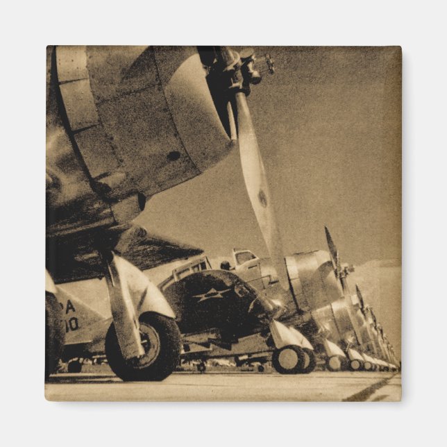 Aimant Avions de la Seconde Guerre mondiale (Devant)