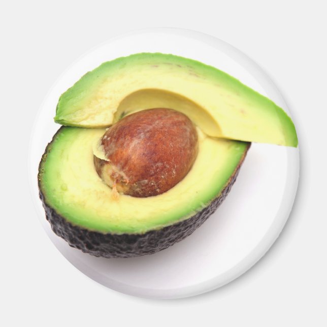 Aimant Avocado découpé (Devant)