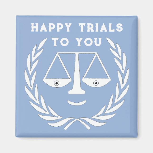 Aimant Avocat de troisième cycle de l'école de droit Magn (Devant)