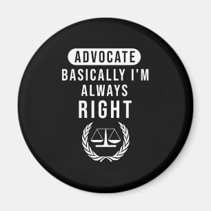 Aimant Avocat Fondamentalement Avocat A Toujours Raison