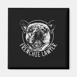 Aimant Avocat Français Buldog Fun Chien Hommes Femmes