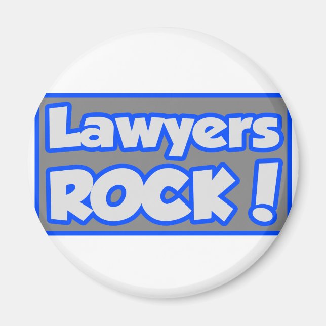 Aimant Avocats Rock ! (Devant)