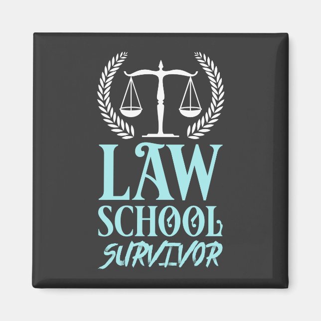 Aimant AVOCATS : Survivant d'école de droit (Devant)