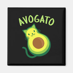 Aimant Avogato Cat Avocado - Funny Cinco De Mayo