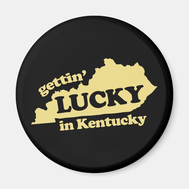 Aimant avoir de la chance au kentucky (Devant)